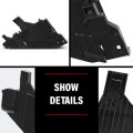 Front Headlamp Support Brackets Pair For Land Rover Freelander 2 2006-2014 Lr001541 Lr001542 Black Left And Right 2pcs