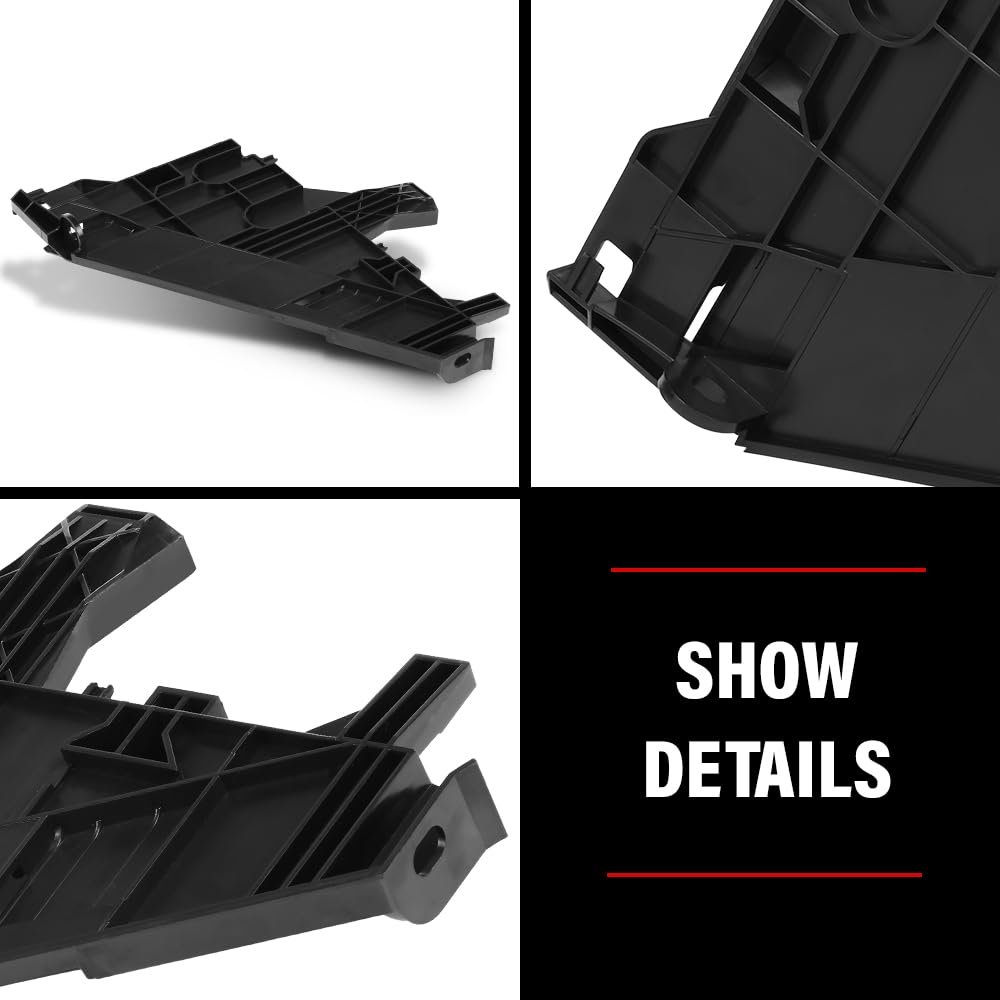 Front Headlamp Support Brackets Pair For Land Rover Freelander 2 2006-2014 Lr001541 Lr001542 Black Left And Right 2pcs
