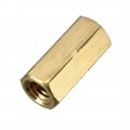 Uxcell M3x10 Female-female Hex Brass Pcb Motherboard Spacer Standoff For Fpv Drone Quadcopter Computer Circuit Board 30pcs