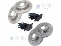 Front And Rear Ceramic Brake Pads Rotor Kit For 2006013 Mazda 3 2 3l 2 5l 4-cylinder 