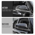 Carbon Fiber Side Mirror Covers For Toyota 4runner 2017 2023 Highlander 2014 2019 Rav4 Driver And Passenger Caps Abs Plastic