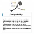 Waltyotur Voltage Regulator Rectifier Replacement For 2001 2004-2005 Arctic Cat 250 2002 2003 300 Suzuki Ltf 300f 3530-034
