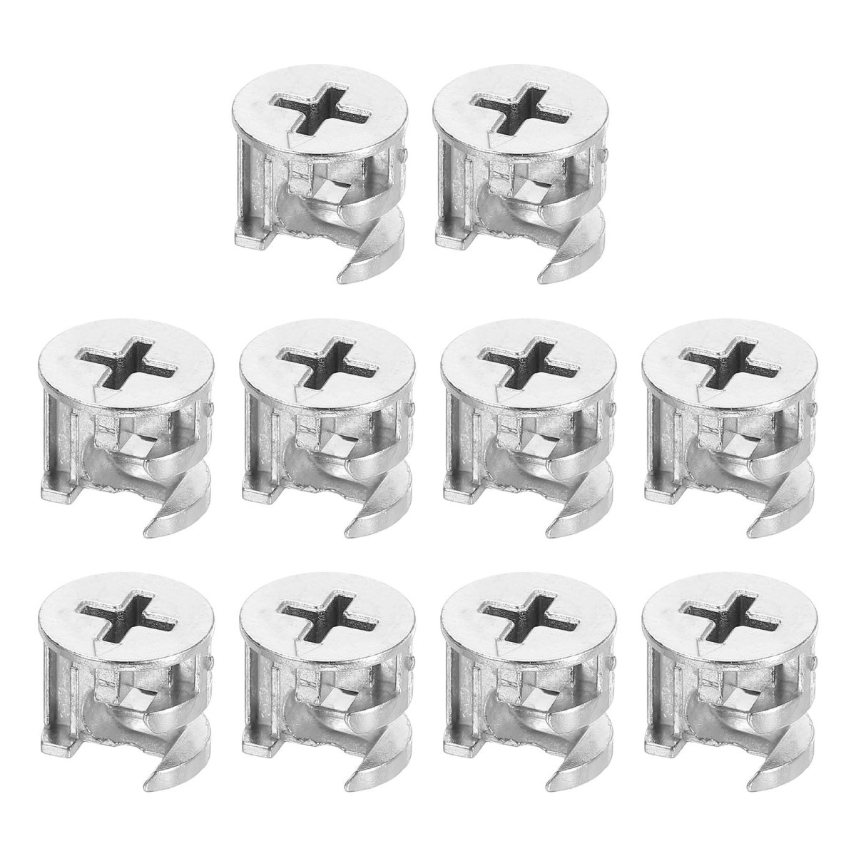 Cam Lock Nut For Furniture 10pcs 15x13 5mm Joint Connector Locking Nuts Connecting Fittings