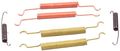 Drum Brake Hardware Kit 084-1121 For Rear Position Machined Finish 
