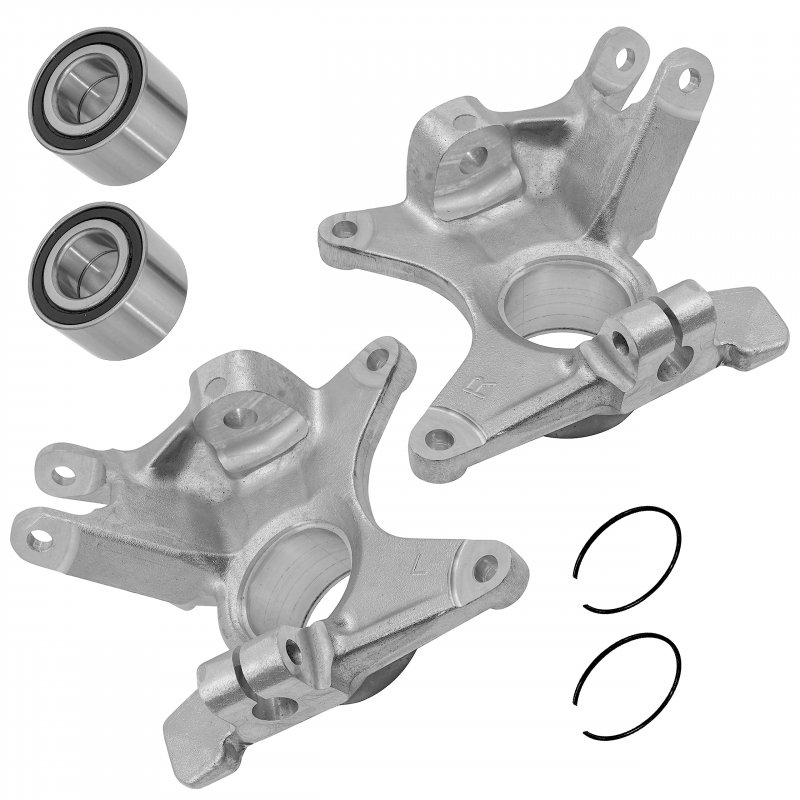 Caltric Front Left Right Knuckle Ball Bearing And Circlip Compatible With Can-am Traxter Pro Hd10 2021