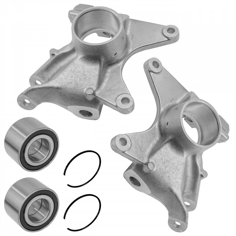 Caltric Front Left Right Knuckle Ball Bearing And Circlip Compatible With Can-am Traxter Pro Hd10 2021