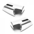 Sizver Chrome Door Mirror Cover For 2007-2015 Gmc Acadia 