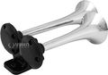 Vixen Horns Vxh2311c Loud 129db 2 Dual Trumpet Train Air Horn With One Compressor Full Complete System Kit Chrome 12v