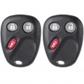 Aintier 2x Keyless Entry Remote Key Fob For Equinox Silverado 1500 Hd Tahoe Sierra Yukon Rainier Escalade 2500 Gmc 03-07 Lhj011