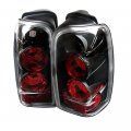 Altezza Euro Style Tail Light Lamp For 1996-2002 Toyota 4runner Black Housing Driver And Passenger Side 