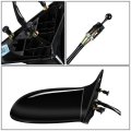 Gm1321296 Oe Style Manual Passenger Right Side View Door Mirror Compatible With Oldsmobile Alero 99-01