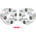 2 5 In Wheel Spacers 4x4 Bore 68 5mm For Yamaha The Driv Drive And Adventurer Series Forged Aluminum Adapters Silver 2 Pieces