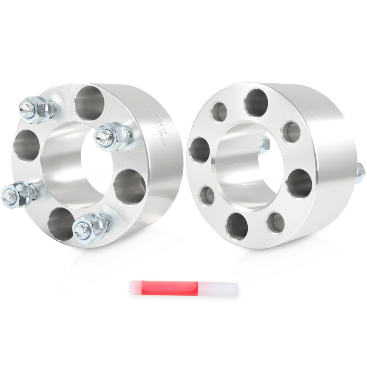 2 5 In Wheel Spacers 4x4 Bore 68 5mm For Yamaha The Driv Drive And Adventurer Series Forged Aluminum Adapters Silver 2 Pieces