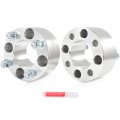 2 5 In Wheel Spacers 4x4 Bore 68 5mm For Yamaha The Driv Drive And Adventurer Series Forged Aluminum Adapters Silver 2 Pieces