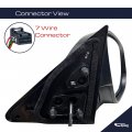 Spieg To1321361 Passenger Side Mirror Replacement For Toyota Highlander 2014-2019 Heated W Blind Spot Monitoring Turn Signal