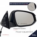 Spieg To1321361 Passenger Side Mirror Replacement For Toyota Highlander 2014-2019 Heated W Blind Spot Monitoring Turn Signal