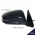 Spieg To1321361 Passenger Side Mirror Replacement For Toyota Highlander 2014-2019 Heated W Blind Spot Monitoring Turn Signal