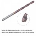 Uxcell Carbide Twist Drill Bits 2 2mm Din K45 Tungsten Altisin Coated Jobber Straight Shank Drilling Cutter For Stainless Steel