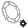 Caltric Front And Rear Sprockets Kit Compatible With Honda Xr250l 1991 1992 1993 1994 1995 1996