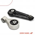 A-premium Front Upper And Lower Engine Torque Strut Mount Kit Compatible With Nissan Rogue 2008-2013 Select 2014-2015 Sentra