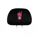 Hawaiian Pink Flower And Wheel Cover With Headrest