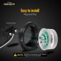 Partsam 20pcs 2 Inch Round Amber 9 Led Side Marker Turn Signal Clearance Lights W Reflector For Trailer Truck Tractor Rv Clear