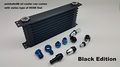 Autobahn88 Universal Oil Automatic Transmission Fluid Atf Cooler 19 Rows Compact Core Size 11 8x10 7x2 300x272x50mm M22 Ports