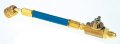 Robinair 185 Blue Flexible 6 A C Hose Adapter W Shut-off Valve 1 4 Mfl X 1 Ffl 