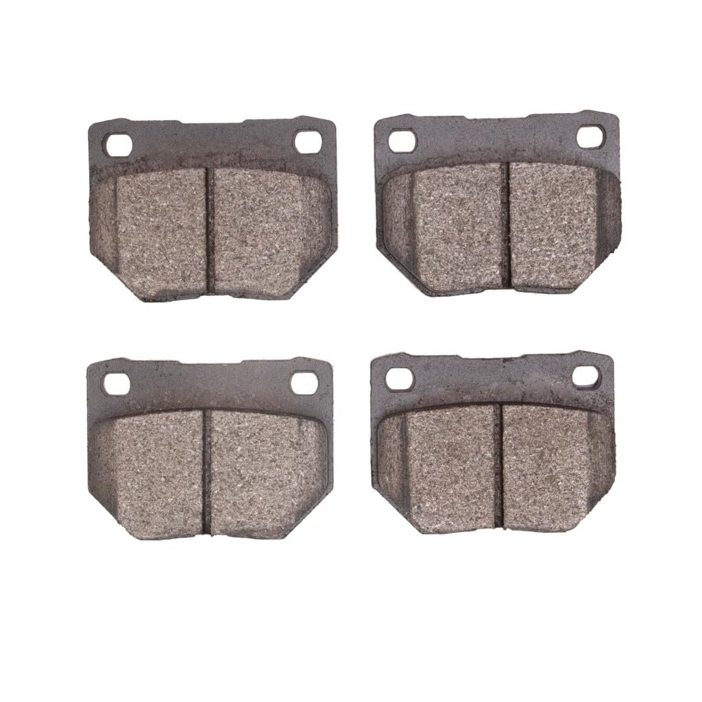 Front Disc Brake Pads For Nissan 300zx 1990 To 1996 Low Metallic Friction Mechanical Pad Wear Sensor 2 15 Inner Height 88 In
