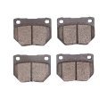 Front Disc Brake Pads For Nissan 300zx 1990 To 1996 Low Metallic Friction Mechanical Pad Wear Sensor 2 15 Inner Height 88 In 