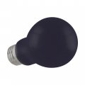 Satco S14990 6 5 Watt 120 Volt Black Led A19 Light Bulb E Med Base 110 Lumen For Entertainment Or Emission Peaks At 450nm