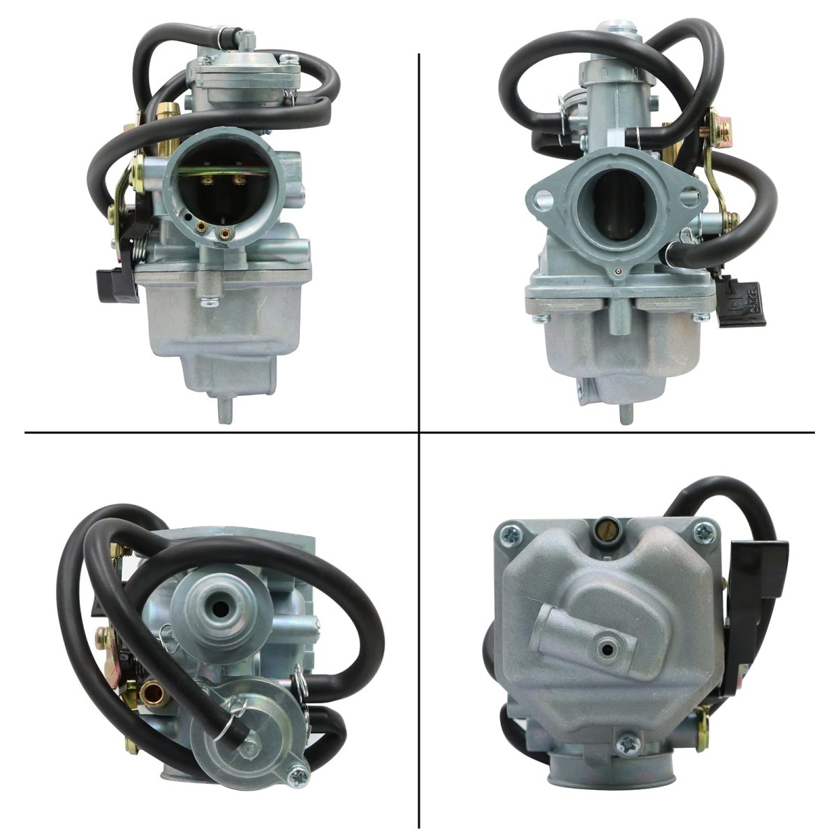 Carburetor Kit For Honda Recon 250 Trx250 Trx250te Trx250tm 1997 To 2007 Part Number 16100-hm8-b01 Aluminum Silver Finish