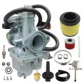 Carburetor Kit For Honda Recon 250 Trx250 Trx250te Trx250tm 1997 To 2007 Part Number 16100-hm8-b01 Aluminum Silver Finish
