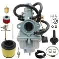 Carburetor Kit For Honda Recon 250 Trx250 Trx250te Trx250tm 1997 To 2007 Part Number 16100-hm8-b01 Aluminum Silver Finish