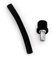 Billet Gas Cap Breather Bv-1blk Black Modern Style Standard Size 