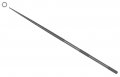 Swiss Pattern Round Needle File 5 In Long Cut 0 Knurled Handle 