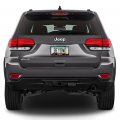 Ipick Image Compatible With Jeep Trailhawk Black Insert 50 States Stainless Steel License Plate Frame