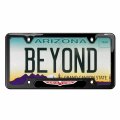 Ipick Image Compatible With Jeep Trailhawk Black Insert 50 States Stainless Steel License Plate Frame