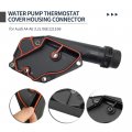 06e121168 Water Pump Thermostat Cover Housing Connector For Audi A4 A6 3 2l 06e 121 168