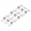 30 Pcs Pipe Strap 304 Stainless Steel Support Fit For 9 16in 15mm Tube Tension Clip With 1 Hole 5mm Height Continuouss Emt 