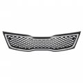 Kuafu Front Upper Lower Grille Compatible With 2014 2015 Kia Optima Bumper Radiator Grill Plastic Chrome Black Silvery