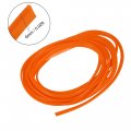 X Autohaux Car Orange Interior Trim Strip Line Door Edge Seal Protector 5m 16 4ft
