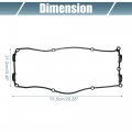 Engine Valve Cover Gaskets For Nissan 240sx 2 4l 1994-1998 No 1327070f01 Black