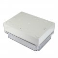 Uxcell 6 9 8 X3 9 175mmx250mmx100mm Abs Waterproof Universal Project Enclosure Electrical Dustproof Junction Box With Pc Grey