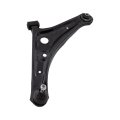 Front Driver Side Lower Control Arm For Mitsubishi Mirage 2014 2015 Rubber Bushing Stamped Design Ball Joint Included Replaces