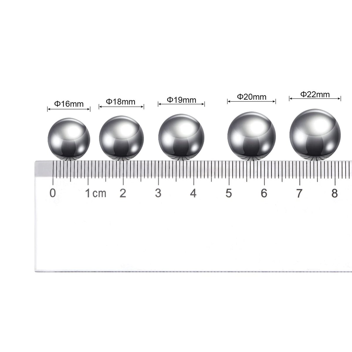 10pcs 19mm Carbon Steel Bearing Balls Precision Polished