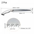 Uxcell 10 Inch Pruning Saws Straight Blade Hand Saw Iron Handle For Camping Garden Wood Tree Branches Trimming 2pcs