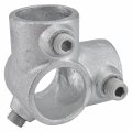 Global Industrial 1 Size 90 Degree Two Socket Tee Pipe Fitting 375 I D 