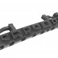 Ecotric Front Bumper Absorber Compatible With 2013-2021 Dodge Ram 1500 All Cab Types Replacement For Part Number 68145441ac