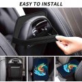 Itinspace Center Console Cover Trout Fish Universal Fit For Cars Protect And Enhance Your Car 12 X 8 Auto Arm Rest Box